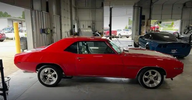 Classic Camaro from their portfolio of paintless dent work.